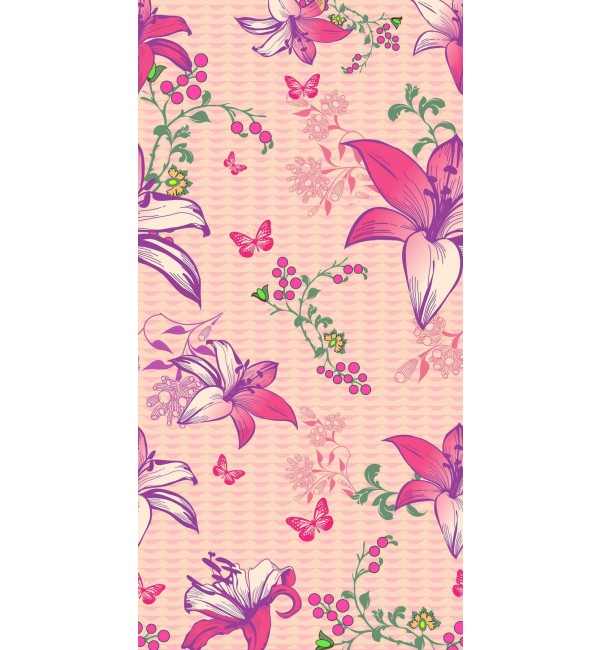 Exotic Lily 7 Digital Laminate Sheets