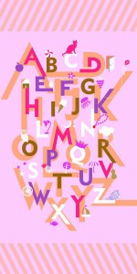 Alphabet 4 Digital Laminate Sheets