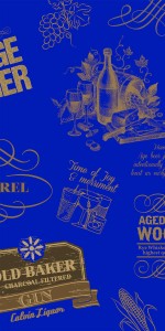 Cheers Blue A Digital Laminate Sheets