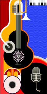 Electric Moods 1 Digital Laminate Sheets