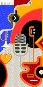 Electric Moods 2 Digital Laminate Sheets