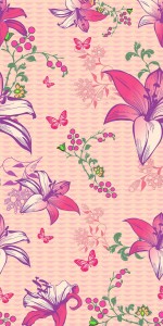 Exotic Lily 7 Digital Laminate Sheets