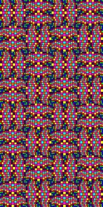 Psychedelic Digital Laminate Sheets