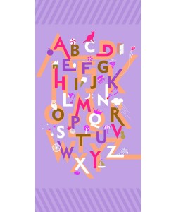 Alphabet 6 Custom Laminates